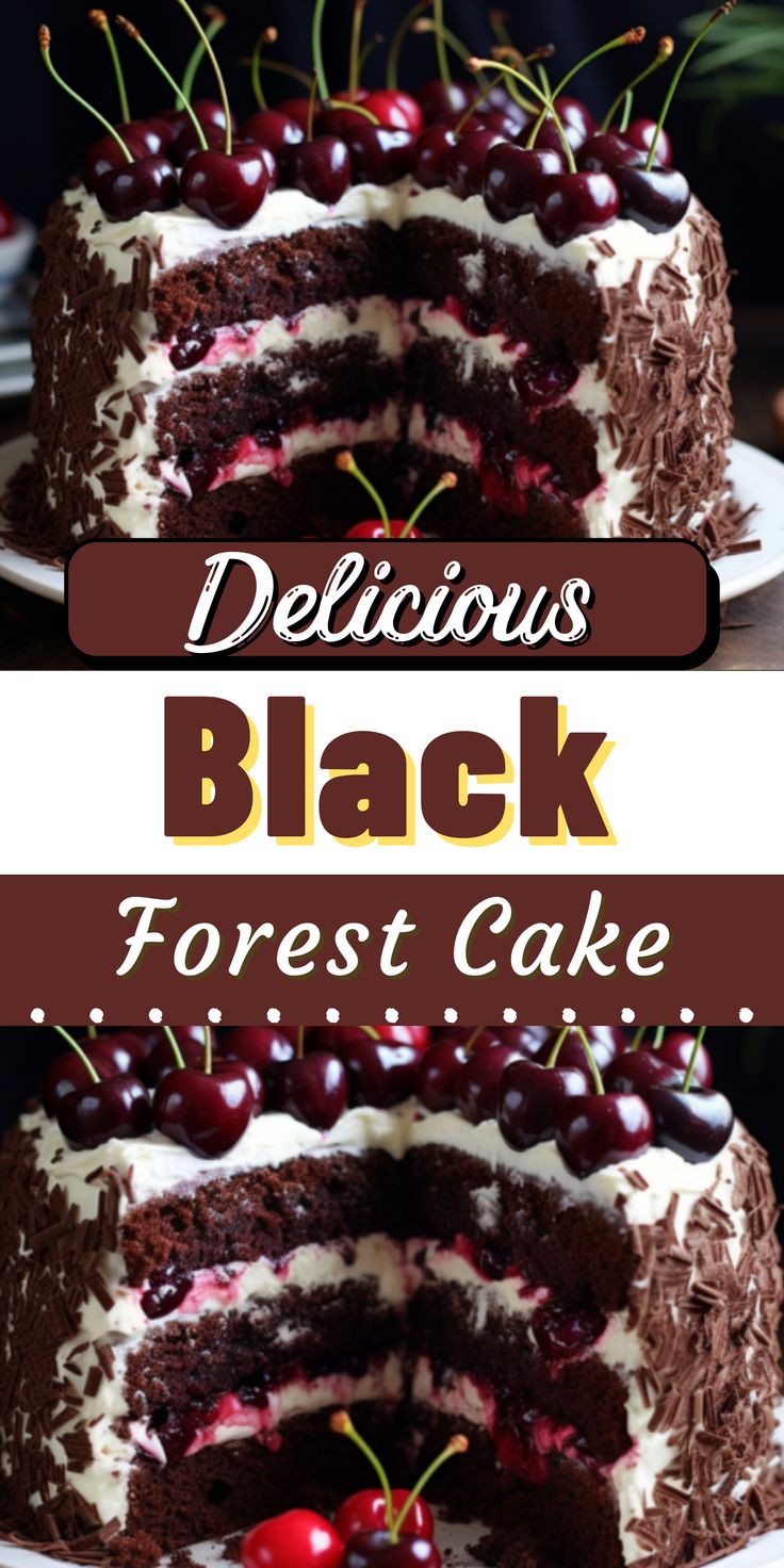 Black Forest Cake Recipe