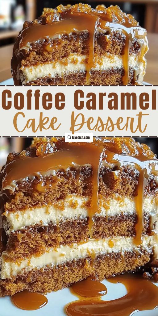 Coffee Caramel Cake