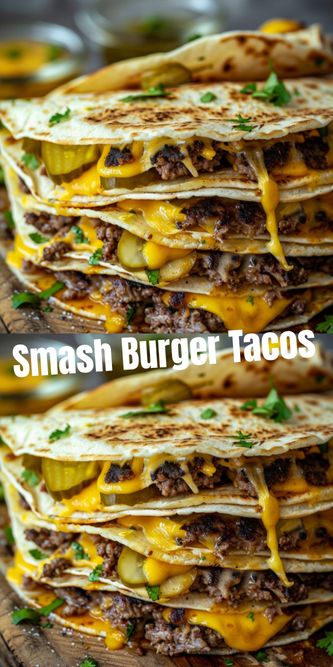 Smash Burger Tacos