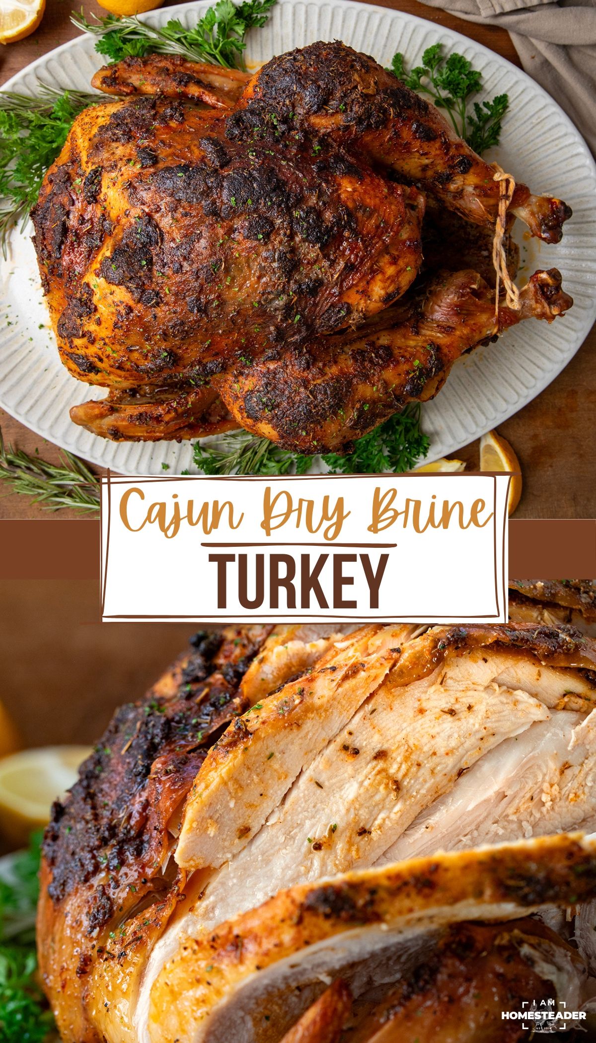 Juicy Dry-Brined Turkey with Citrus and Herbs