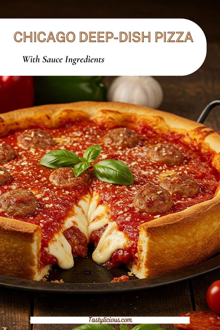 Ultimate Chicago‑Style Deep Dish Pizza