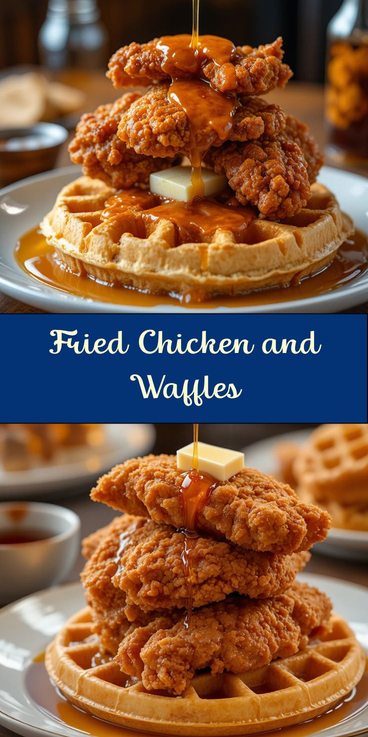 Chicken and Waffles Recipe: Crispy and Comforting